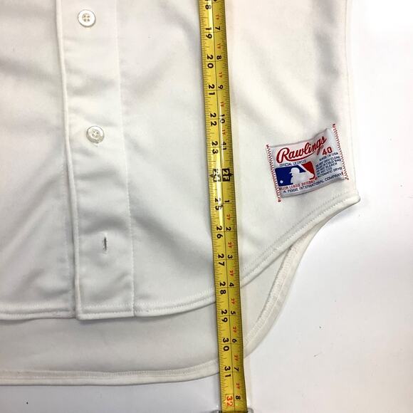 Oakland A’s Athletics Vintage Authentic Rawlings Jersey Size 40 Canseco McGwire - Picture 13 of 13